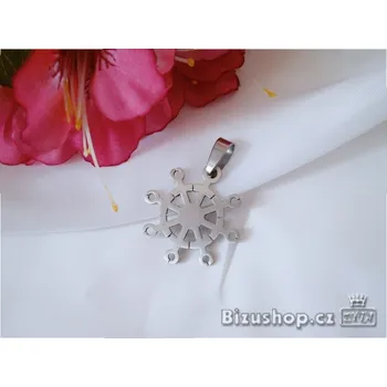 Přívěsek Levný Ocelový Přívěsek z matné oceli, ZYTA