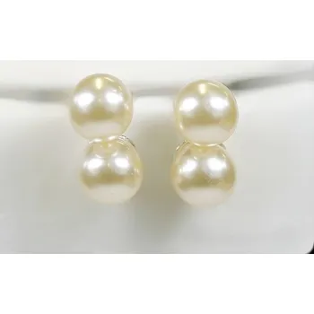 Náušnice Náušnice skleněné perličky 317 Jablonecká bižuterie