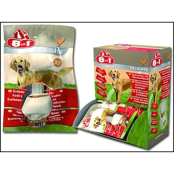 Pamlsek pro psa Tetra Delights 8in1 Kost žvýkací 30 ks