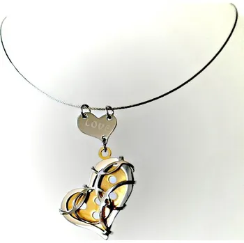 Náhrdelník Náhrdelník z chirurgické oceli s přívěskem Srdce