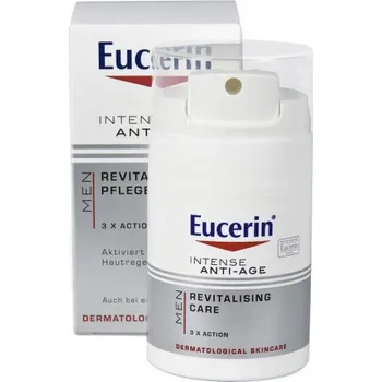 Eucerin Men Silver Shave (Intense Anti-Age) krém proti vráskám 50 ml
