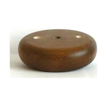 Nábytkové kování Dřevěné soustružené nábytkové nohy č.17 průměr 105x28