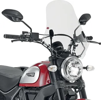 Auto-moto Ducati Scrambler 800 15-22/400 16-21 plexi 7407A+A7407A (plexi vč. montážní sady)