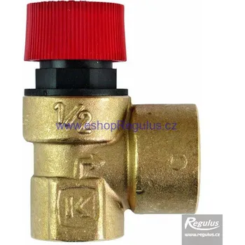 Ventil Pojistný ventil G 1/2“ F x 3/4“ F, 2,5 bar (Pojistný ventil pro otopné systémy max 110°C)