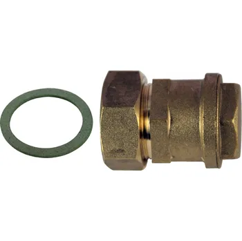 Fitinka Šroubení 22-3/4“ F - přímé se zátkou vč.těsnění