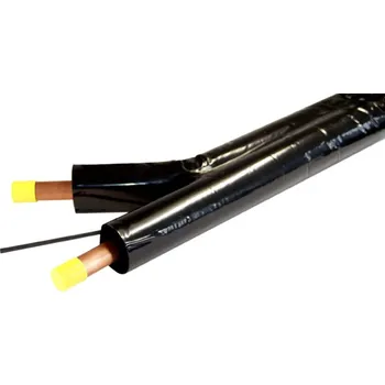 Trubka dvojitá Cu 18x1.0, 15m vč.izolace tl. 14mm a kabelu