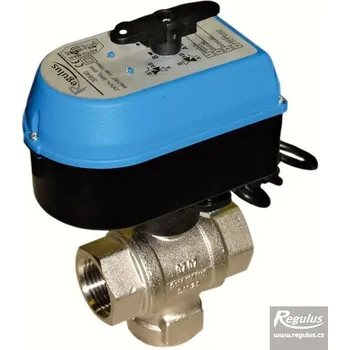 Ventil Ventil třícestný zónový kulový 3/4“ s pohonem