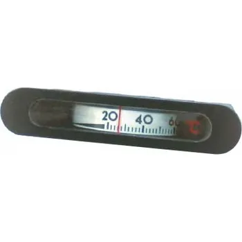 Teploměr 0-120°C, kapilára 1 m, 14,5x64,5 mm, černý (Teploměry)