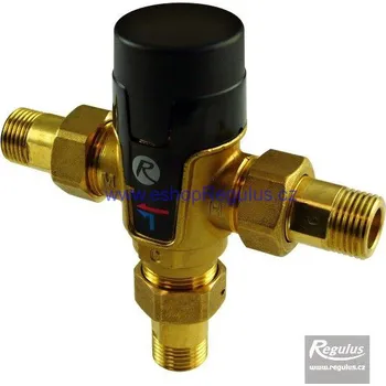 Ventil Ventil termostatický směšovací TVmix G 3/4“ M, ZV (Nastavitelné knoflíkem se zpětnými ventily)