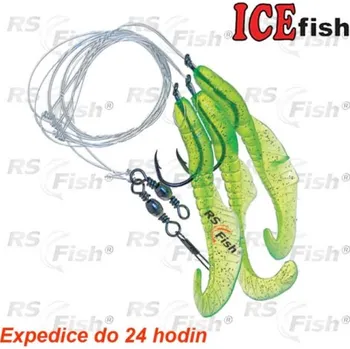 Umělá nástraha Ice Fish - úhořík 1101C