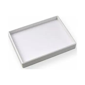 Prodejní regál Šperky4U Rám pro plata řady PV - bílá koženka - PV0000-WH