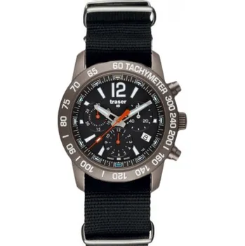 Hodinky Traser Classic Chronograph Titan Blue Nato