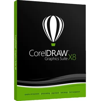 Grafický software CorelDRAW Graphics Suite X8 Upgrade CZ (CDGSX8CZPLDPUG)