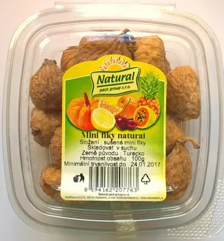 Sušené ovoce Natural Pack Mini fíky natural 100 g