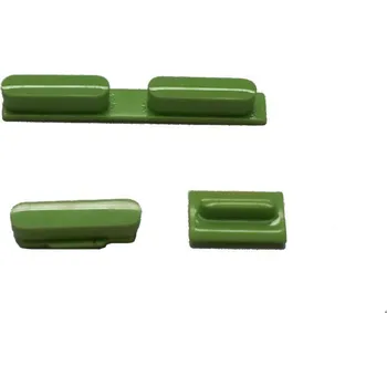 OEM Set tlačítek pro iPhone 5C, zelený
