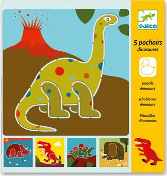Djeco šablony - Dinosauři