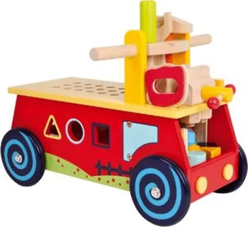 Dřevěná hračka Legler - Motorický vozík