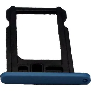 OEM iPhone 5C držák nano SIM karty, modrý