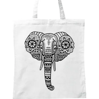 BIO plátěná taška s potiskem Slon