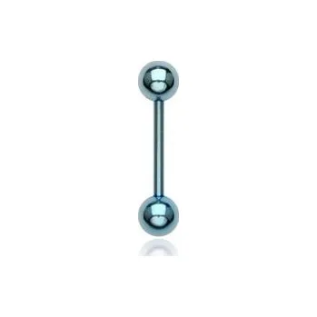 Piercing Šperky4U Piercing do jazyka světle modrý - PJ01134