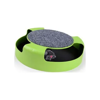 Hračka pro kočku Hutermann Hračka pro kočky kolotoč s myší DS-062