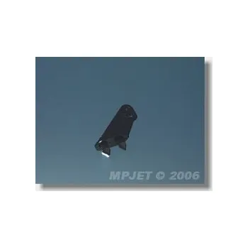 RC náhradní díl MPJet 2205B páka kormidla micro III 2ks černá