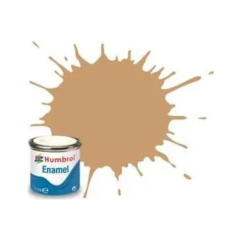 Humbrol barva email 14 ml, žlutohnědá matná