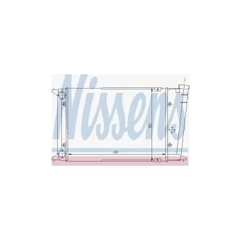 Chladič motoru Chladič motoru NISSENS 65000