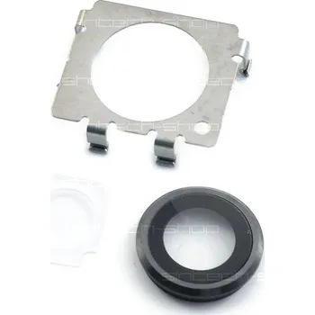 OEM iPhone 6 Plus (5,5") zadní sklo fotoaparátu s rámečkem černé