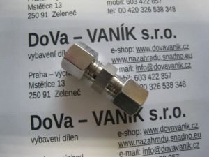 spojka na brzdovou trubku 4,75mm, spojení brzdové trubky 4,75mm,šroube