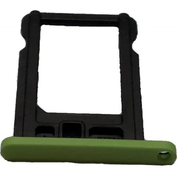 OEM iPhone 5C držák nano SIM karty, zelený