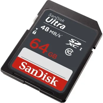 SanDisk Ultra SDXC 64 GB Class 10 UHS-1…