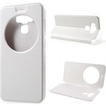 Pouzdro na mobilní telefon Pouzdro TVC WindowCase pro Asus Zenfone 3 Max ZC553KL Barva: Bílá