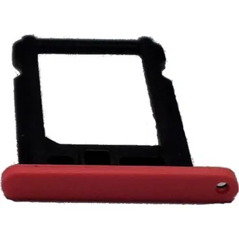 OEM iPhone 5C držák nano SIM karty, červený