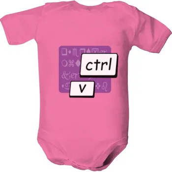 Kojenecký body Dětské body s potiskem Dvojčata - ctrl+v dětské