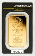 Argor Heraeus Zlatý slitek 100 g