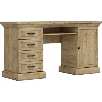 Psací stůl Tempo Kondela Meryl Rustikální psací stůl