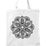 BIO plátěná taška s potiskem Mandala 2