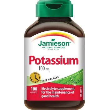 Jamieson Potassium 100 mg 100 tbl.