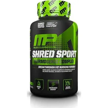 Spalovač tuku MusclePharm Shred Sport 60 kapslí