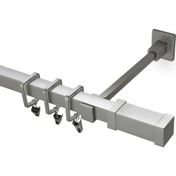 Garnýž Garnýž kovová 400 cm jednořadá 20x20 Zanotti matná stříbrná