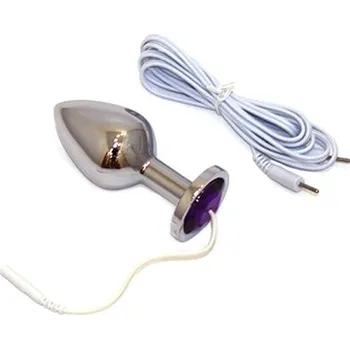 Anální kolík Elektro Sex Anální kolík kovový s elektrošokem