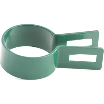 Příslušenství pro plot Objímka plotového panelu pro sloupek 48 mm, koncová, zelená