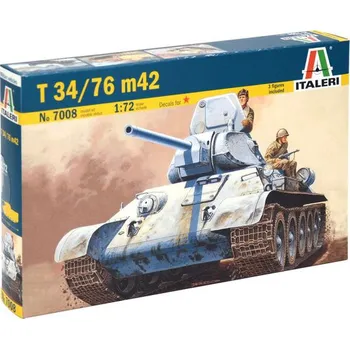 Plastikový model Italeri T 34/76 m42 1:72