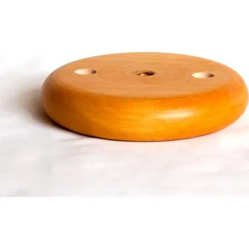 Soustružená nábytková noha č.14 průměr 100x20 mm - kluzá