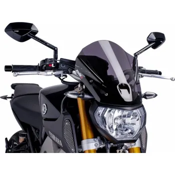 Yamaha MT-09 13-16 Plexi PUIG 6861F (tmavě kouřové 350 x 295mm.)