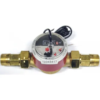 Průtokoměr Průtokoměr RESOL V40 12-1200 l/h DN20 + 2 teplotní čidla FRP30 a jímky (s integrovaným teplotním čidlem, DN20, nerez, bez pohyblivých částí, mimo jiné i pro regulátory SRS4, DeltaSol MX)