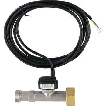 Čerpadlo Průtokoměr VFS 2-40 l/min 3/4“ nerez (s integrovaným teplotním čidlem, DN20, nerez, bez pohyblivých částí,mimo jiné i pro regulátory SRS4, DeltaSol MX)