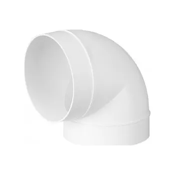 Kanalizační potrubí Koleno 90°, průměr 125 mm (Kruhové plastové potrubí)