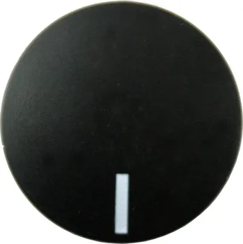 Knoflík Knoflík čočkový černý-ryska (Příslušenství k termostatům)